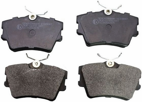Kit de plaquettes de frein, frein à disque DENCKERMANN B110847