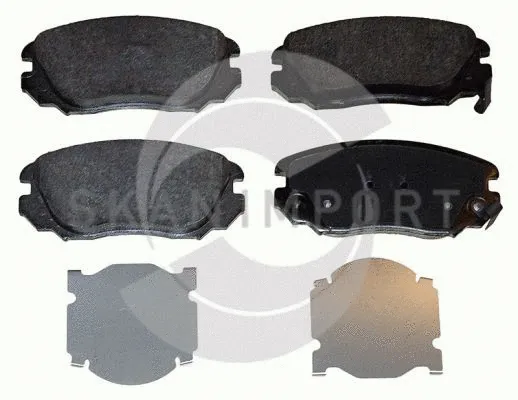 Kit de plaquettes de frein, frein à disque SKANIMPORT BVO 7750