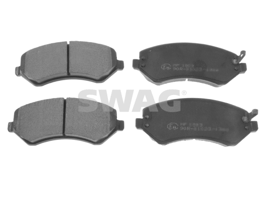 Kit de plaquettes de frein, frein à disque SWAG 14 11 6340