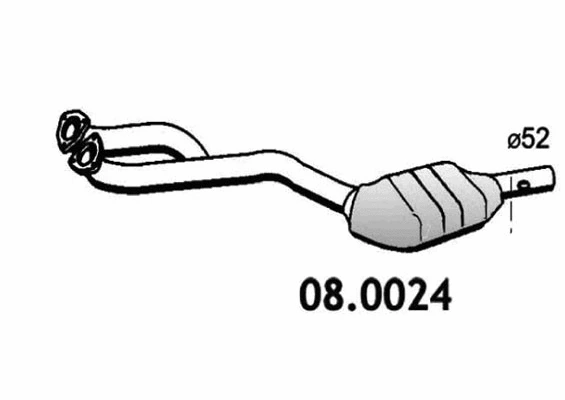 Catalyseur ASSO 08.0024
