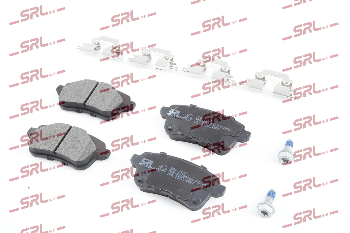 Kit de plaquettes de frein, frein à disque SRLine S70-1727
