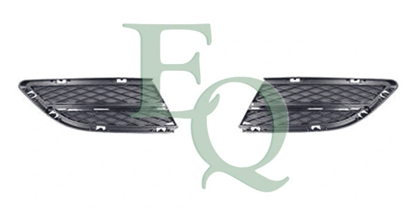 Grille de ventilation, pare-chocs EQUAL QUALITY G1532