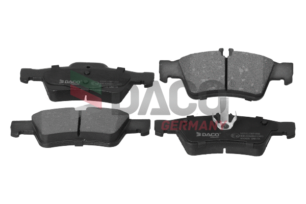 Kit de plaquettes de frein, frein à disque DACO Germany 322312