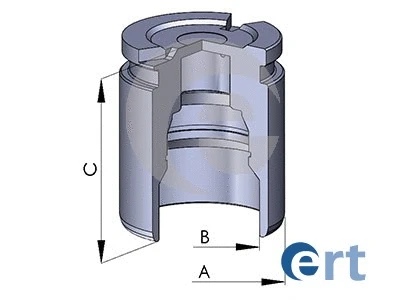 Piston, étrier de frein ERT 150220-C