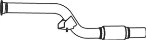 Tuyau d'échappement DINEX 56104