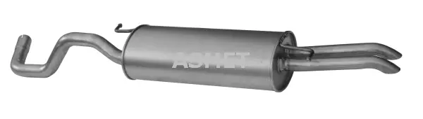 Silencieux arrière ASMET 21.026