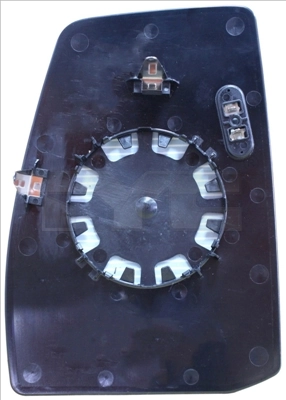 Verre de rétroviseur, rétroviseur extérieur TYC 310-0201-1