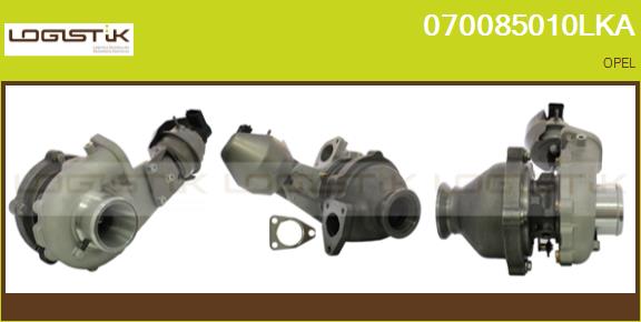 Turbocompresseur, suralimentation LGK 070085010LKA