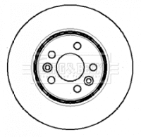 Disque de frein BORG & BECK BBD4251