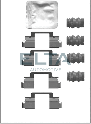 Kit d'accessoires, plaquette de frein à disque ELTA AUTOMOTIVE EA8930