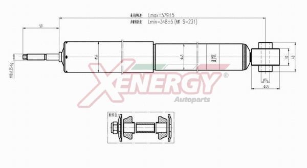 Amortisseur AP XENERGY X300344
