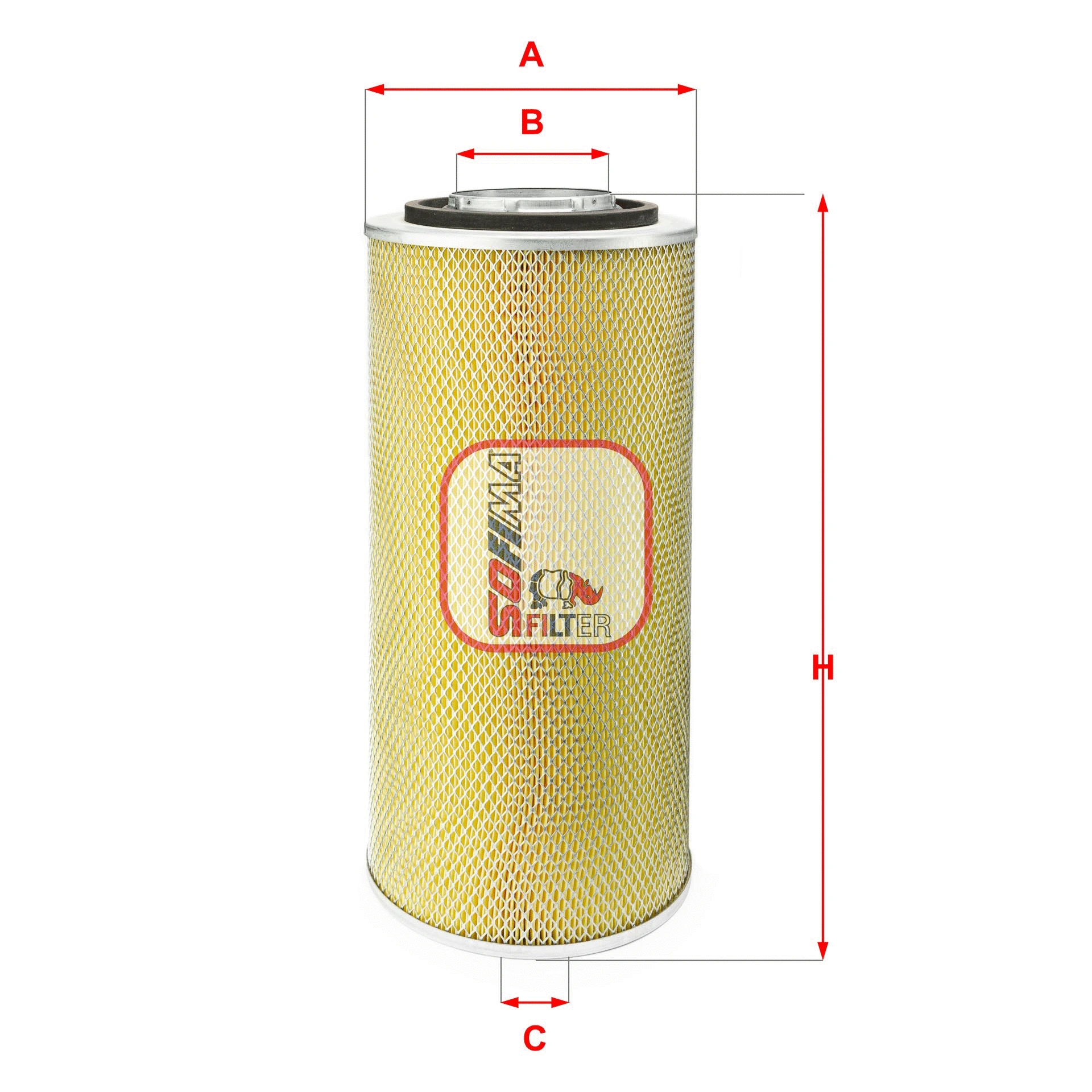 Filtre à air SOFIMA S 0450 A