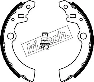 Jeu de mâchoires de frein fri.tech. 1110.335