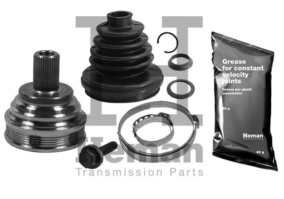 Jeu de joints, arbre de transmission HEMAN TJ04740