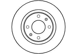 Disque de frein ABTEX BD304V