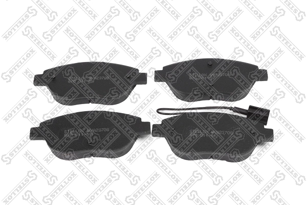Kit de plaquettes de frein, frein à disque STELLOX 870 011-SX