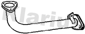 Tuyau d'échappement KLARIUS 301317