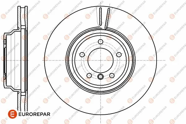 Disque de frein EUROREPAR 1642764580