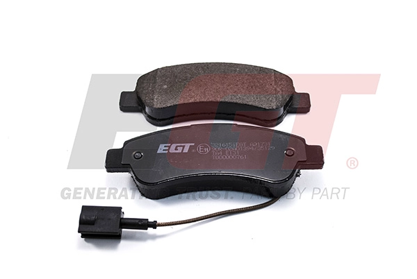 Kit de plaquettes de frein, frein à disque EGT 321615iEGT