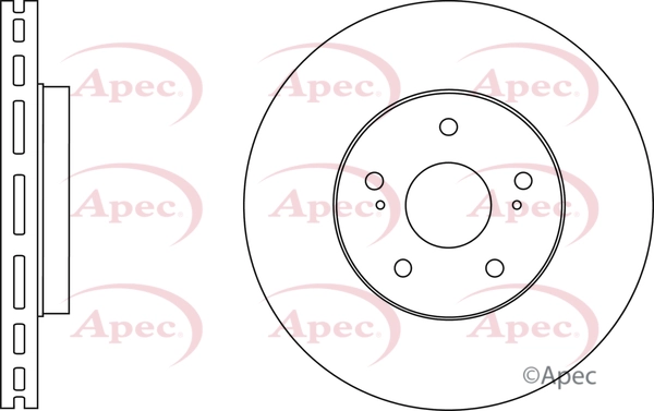 Disque de frein APEC DSK3902