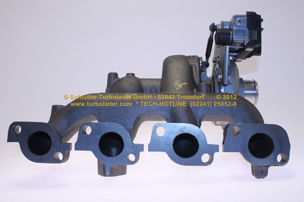 Turbocompresseur, suralimentation SCHLÜTTER TURBOLADER 172-11890