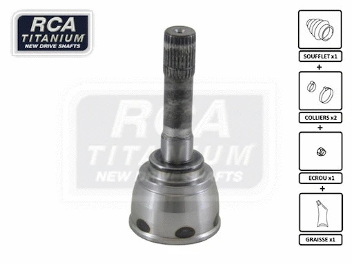 Jeu de joints, arbre de transmission RCA FRANCE SU98