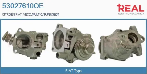 Vanne EGR REAL 53027610OE