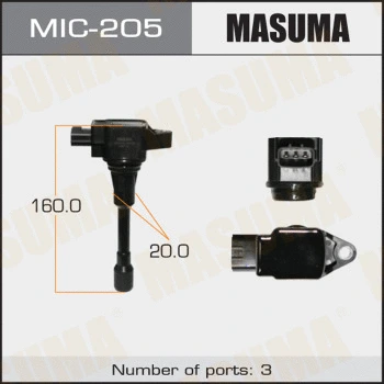 Bobine d'allumage MASUMA MIC-205