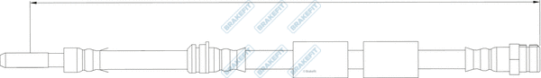Flexible de frein APEC BHO4339