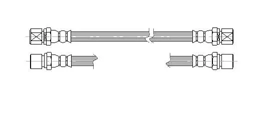 Flexible de frein Technika 29707A