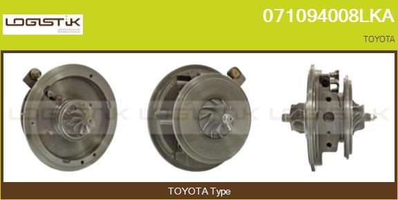 Groupe carter, turbocompresseur LGK 071094008LKA