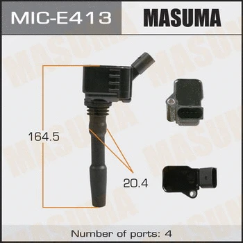 Bobine d'allumage MASUMA MIC-E413