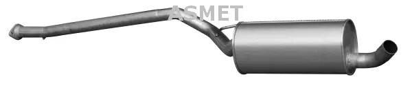 Silencieux central ASMET 07.215