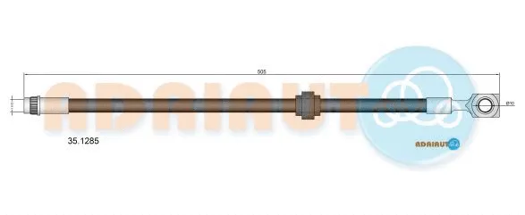 Flexible de frein ADRIAUTO 35.1285