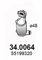 Catalyseur ASSO 34.0064