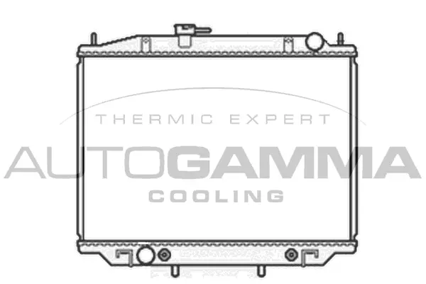 Radiateur, refroidissement du moteur AUTOGAMMA 102932