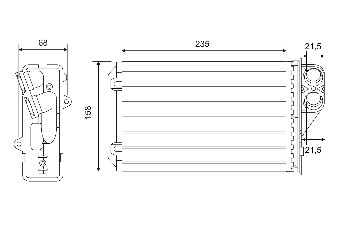 Système de chauffage VALEO 812215
