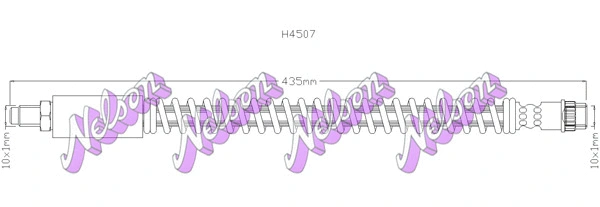 Flexible de frein KAWE H4507