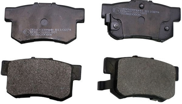 Kit de plaquettes de frein, frein à disque DENCKERMANN B110274