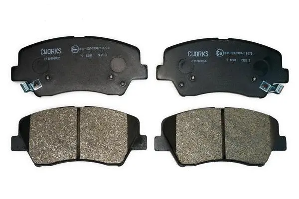 Kit de plaquettes de frein, frein à disque CWORKS C11NR0032