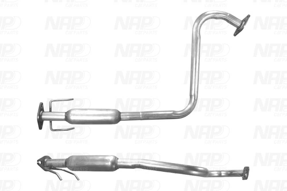 Tuyau d'échappement NAP carPARTS CAC10604