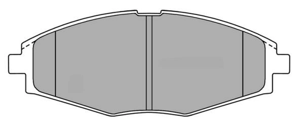Kit de plaquettes de frein, frein à disque FREMAX FBP-1092
