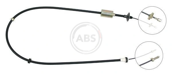 Tirette à câble, commande d'embrayage A.B.S. K23720