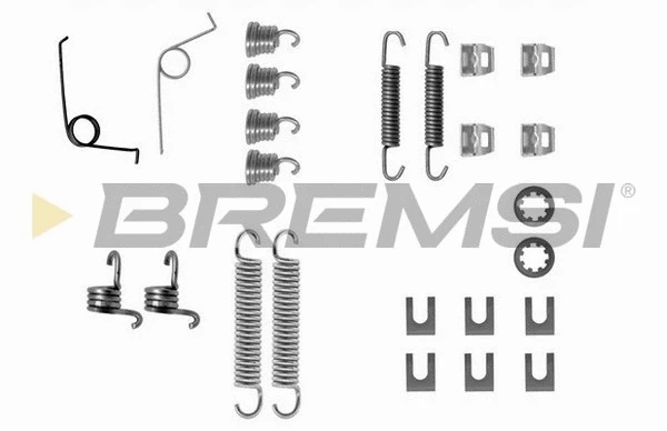 Kit d'accessoires, mâchoire de frein BREMSI SK0545
