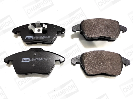 Kit de plaquettes de frein, frein à disque CHAMPION 573134CH