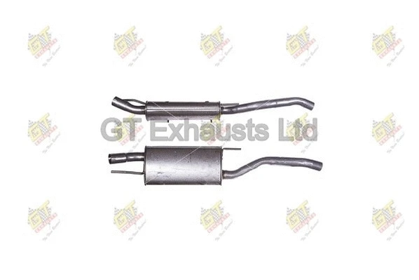 Silencieux arrière GT Exhausts GVW347