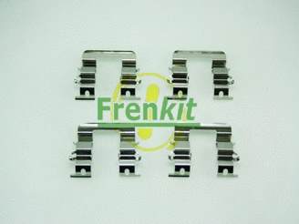 Kit d'accessoires, plaquette de frein à disque FRENKIT 901696