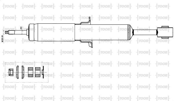 Amortisseur TOOR SG16910
