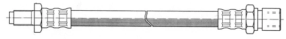 Flexible de frein CEF 510678