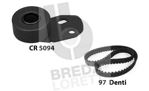 Kit de courroie crantée BREDA LORETT KCD0292